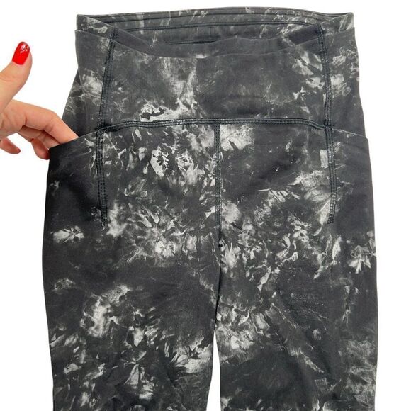 Lululemon Swift Speed High Rise Tight 31" Inseam Aquila Black Size 4 Tall - Picture 3 of 9